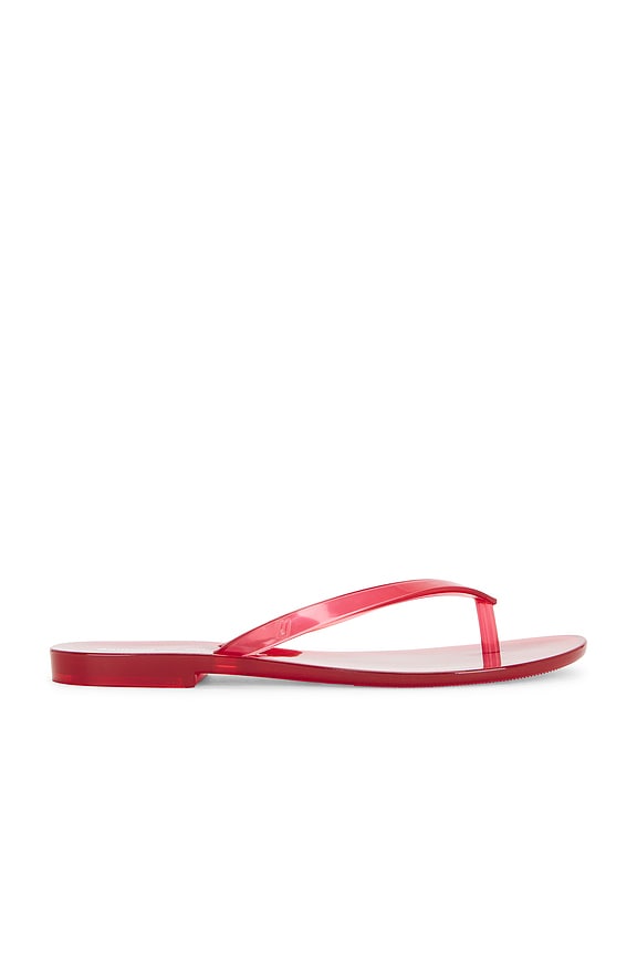 view 1 of 5 CHANCLAS X MELISSA JELLY THONG in Red
