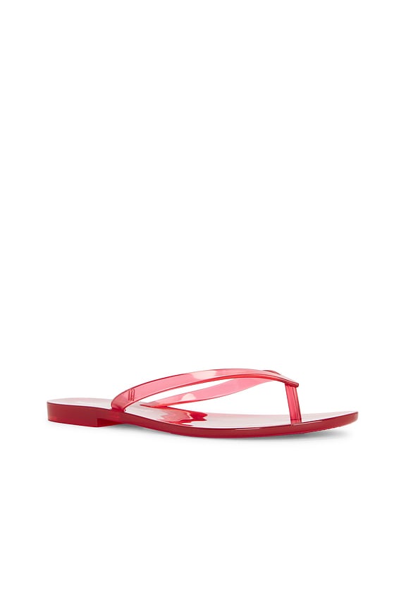 view 2 of 5 CHANCLAS X MELISSA JELLY THONG in Red