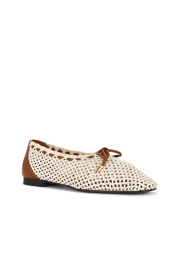 view 2 of 5 PLAT SAGE FISHNET BALLET  in Natural