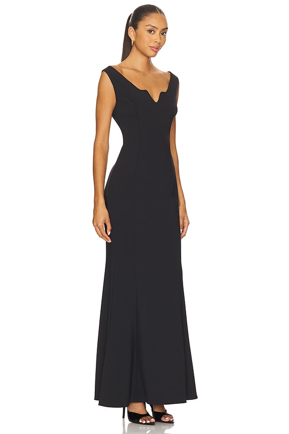 view 2 of 3 Avery Maxi Sleeveless Dress in Black