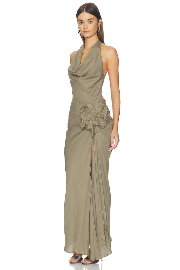view 2 of 3 Patsy Maxi Dress in Olive