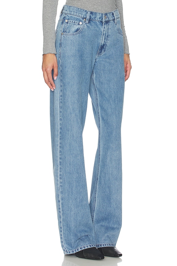 view 2 of 6 PANTALON HEDI LOW WAIST WIDE LEG in Light Denim