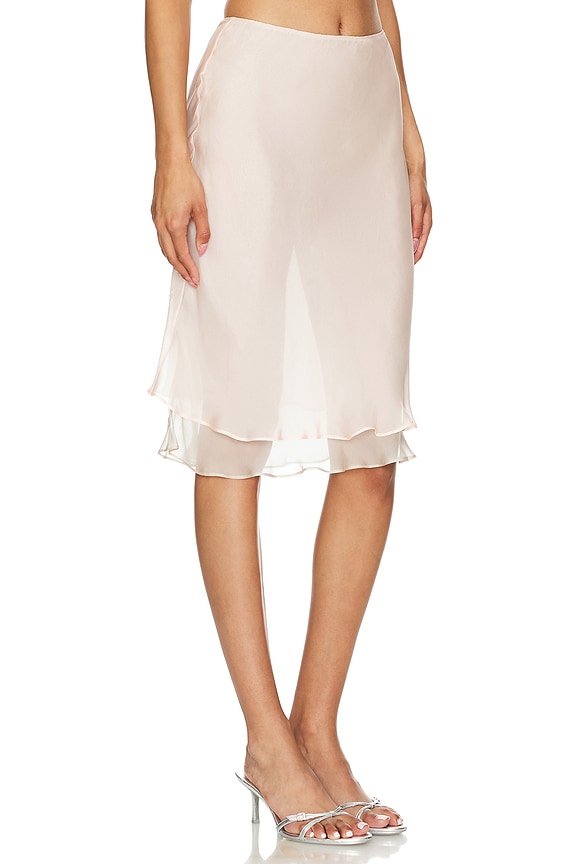 view 2 of 4 Misty Skirt in Pink