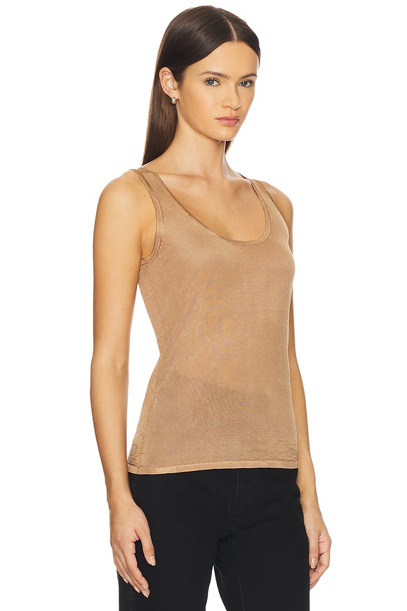 view 2 of 4 Elena Tank Top in Brown