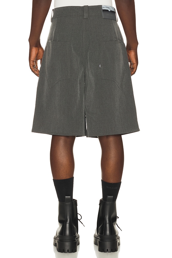 view 2 of 4 Oversized Shorts in Graphite