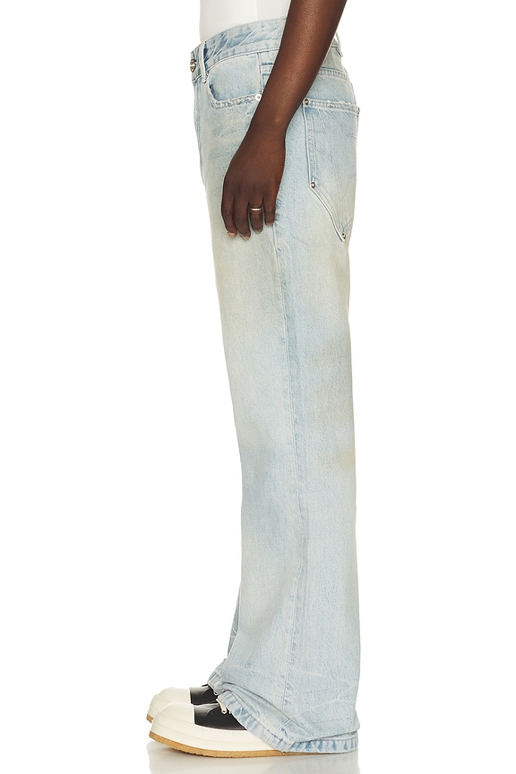 view 2 of 6 Jeans corte para bota in Blue