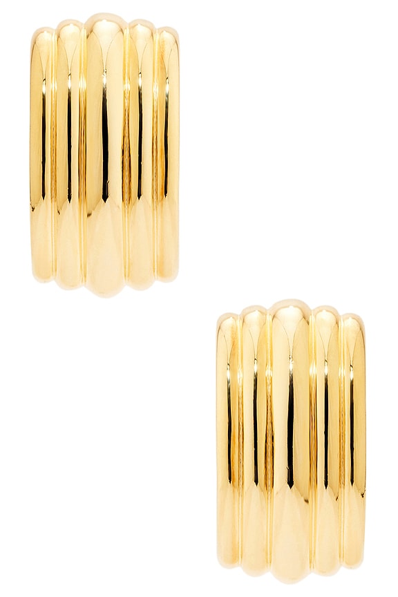 view 2 of 3 BRINCOS in 14k Yellow Gold Plated