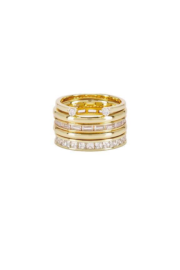 view 2 of 6 The Eternity Stack in 14k Gold Plated