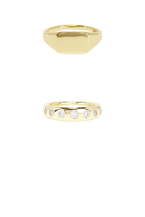 view 2 of 2 반지 in 14k Gold Plated