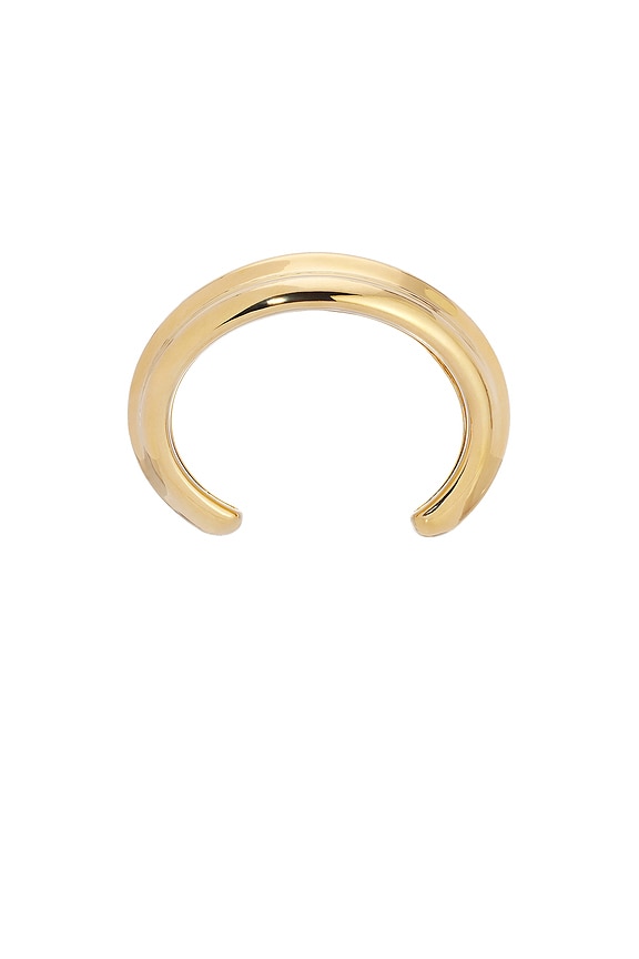 view 2 of 2 БРАСЛЕТ THE SIMONE in Brass & 14k Gold Vermeil