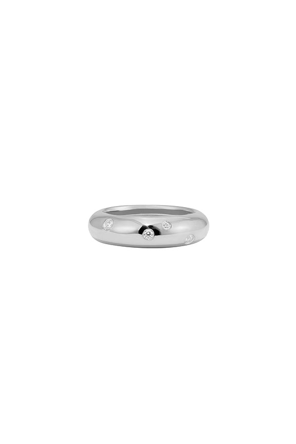 view 2 of 3 Donut With Sprinkle Ring Duo in Sterling Vermeil