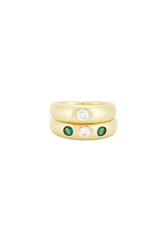 view 1 of 6 BAGUES in Sterling & 14k Gold Vermeil