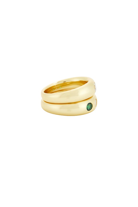 view 2 of 6 BAGUES in Sterling & 14k Gold Vermeil