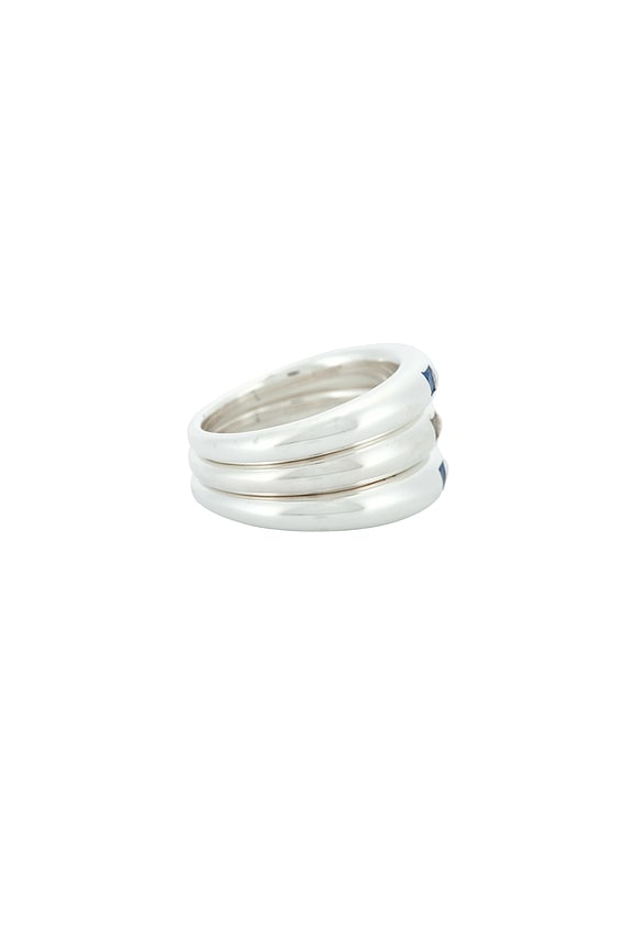 view 2 of 6 ANILLO GYPSY in Sterling Vermeil
