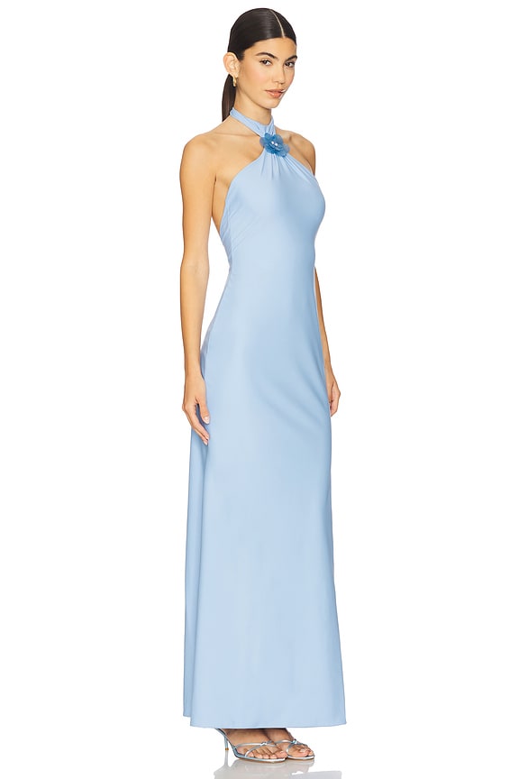 view 2 of 3 Daria Dress in Blue