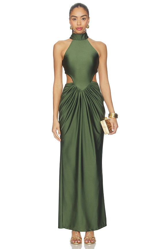 view 1 of 3 Corina Dress in Green