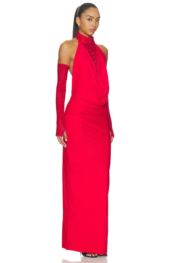 view 2 of 4 ROBE LORENA  in Red