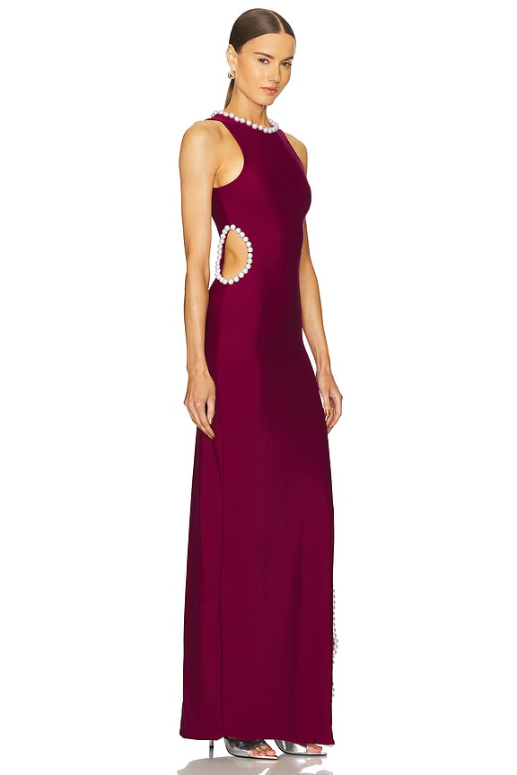 view 2 of 5 Kelly Dress in Burgundy