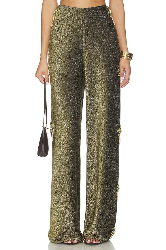 view 2 of 7 PANTALÓN ADRIANA in Green