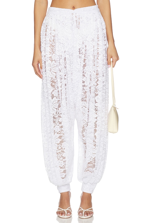 view 1 of 6 Lia Pant in White