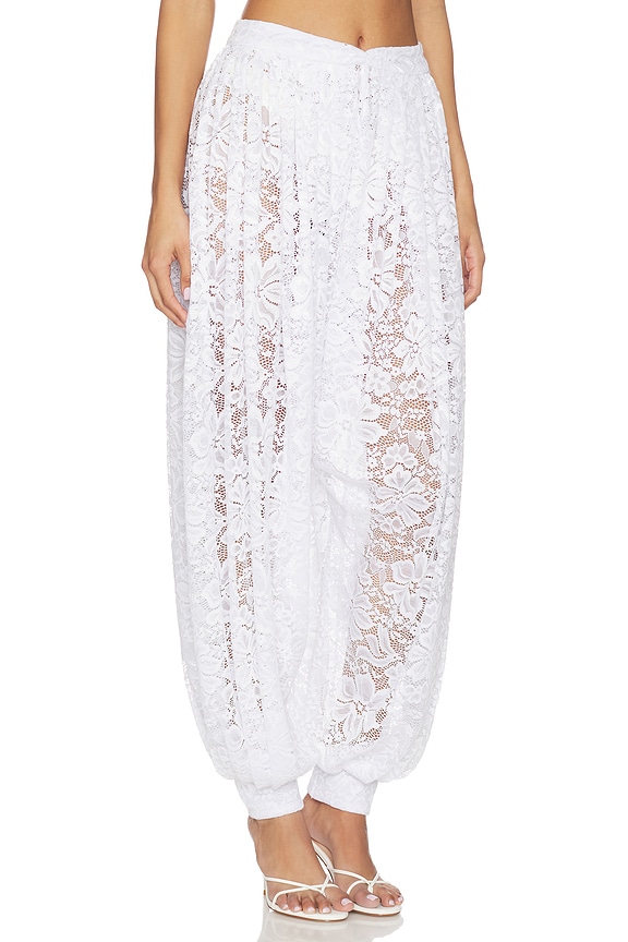 view 2 of 6 Lia Pant in White