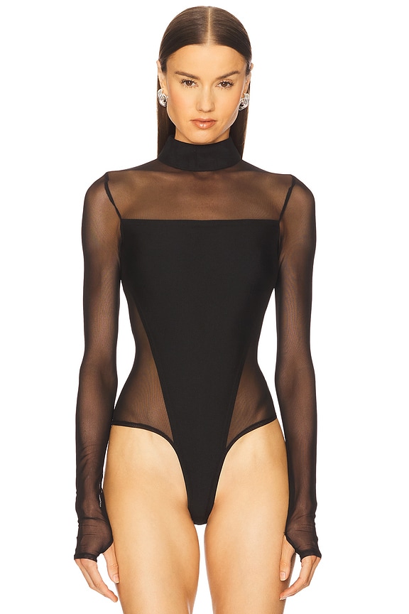 view 2 of 5 Caroline Bodysuit in Black