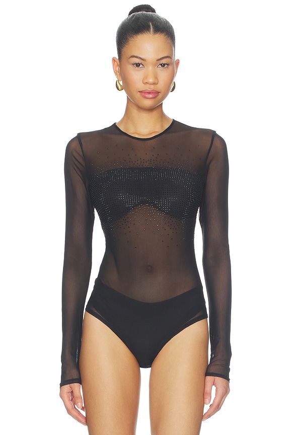 view 2 of 6 Vera Bodysuit in Black