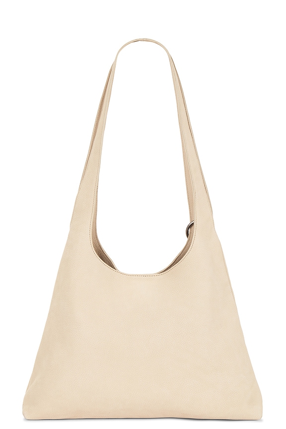 view 2 of 4 Large Halter Hobo Bag in Nude Nubuck