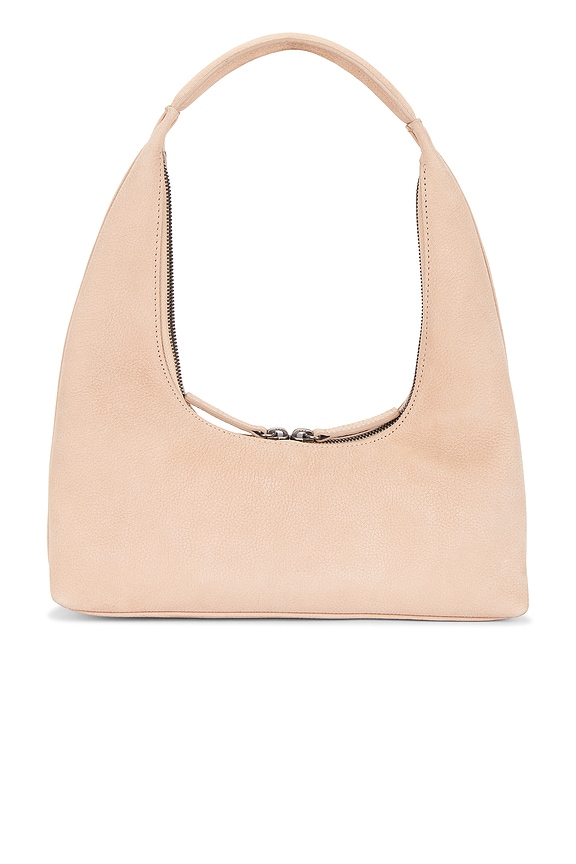 view 2 of 4 Hobo Shoulder Bag in Peach Beige Nubuck