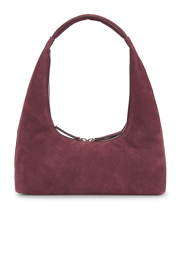 view 2 of 4 Hobo Shoulder Bag in Wine Nubuck