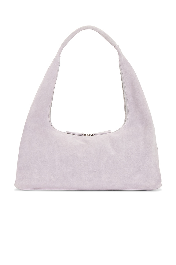 view 1 of 4 Large Hobo Shoulder Bag in Lavender Grey
