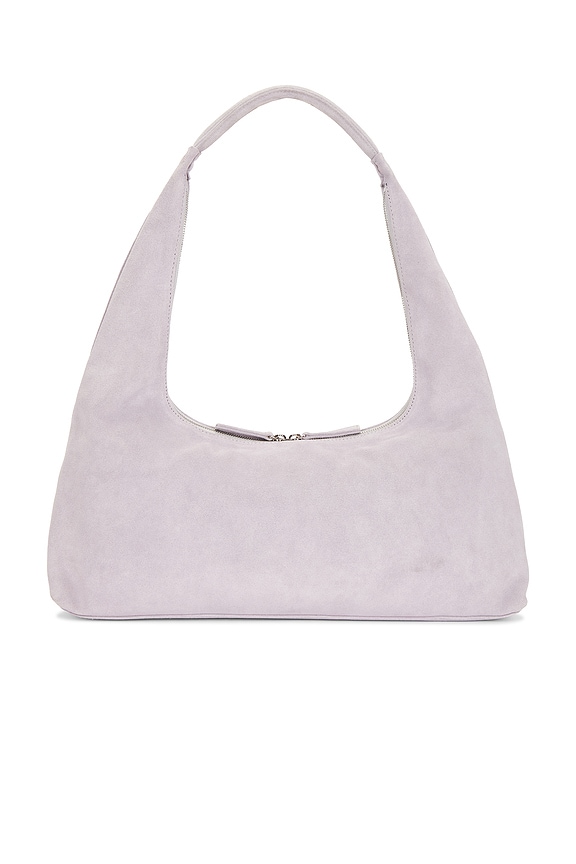 view 2 of 4 Large Hobo Shoulder Bag in Lavender Grey