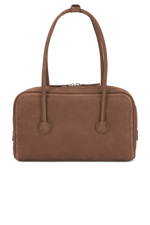 view 2 of 4 SAC PORTÉ ÉPAULE BOSTON in Milk Brown Nubuck