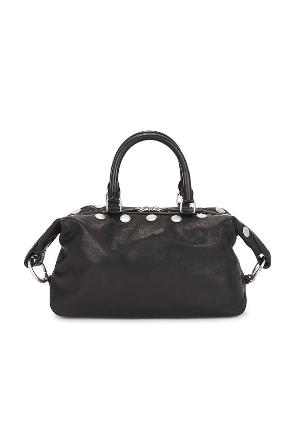 view 2 of 7 MINI-SAC SUMPLING in Black Washed Nappa