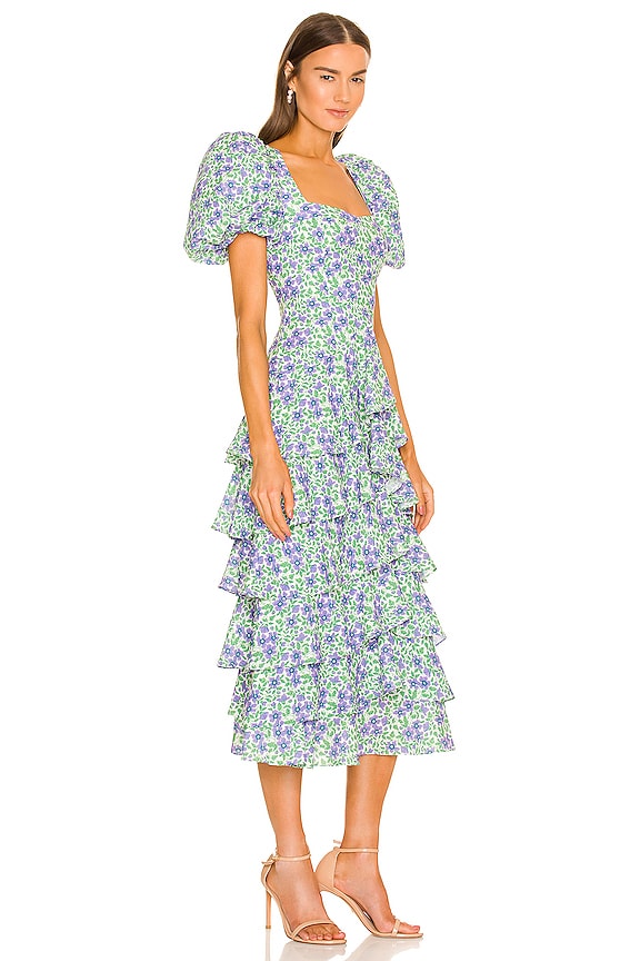 view 2 of 3 NARA 원피스 in Violet & White