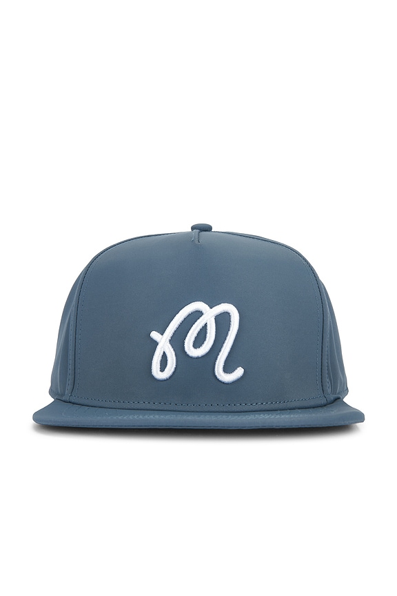 view 1 of 2 M Snapback in Aegean Blue