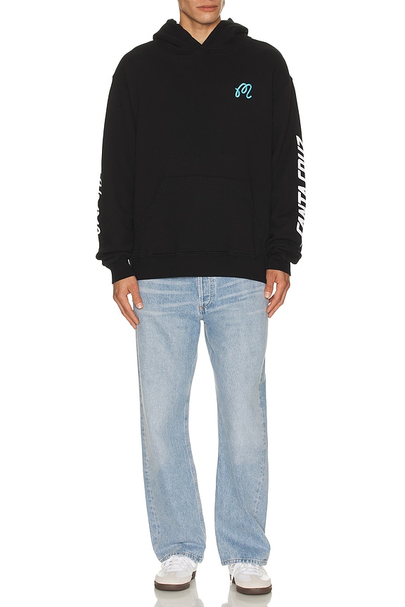 view 2 of 5 x Santa Cruz Fesque Screaming Hand Hoodie in Black