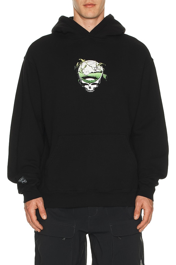 view 2 of 5 x Grateful Dead Fesque Hoodie in Black