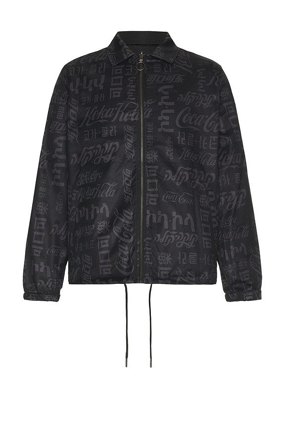 view 2 of 6 x Coca Cola International Reversible Coaches Jacket in Black