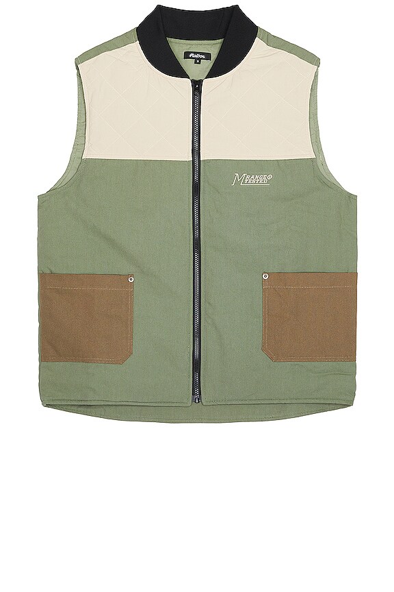 view 1 of 5 GILET in Sage & Sand