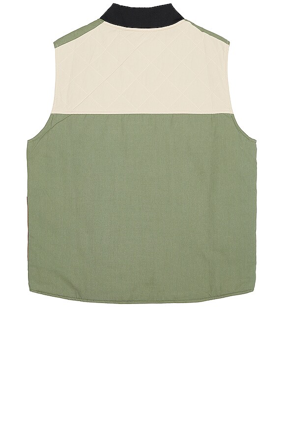 view 2 of 5 GILET in Sage & Sand