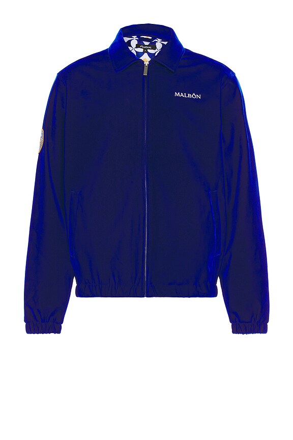 view 2 of 6 Monte Carlo Jacquard Jacket in Blue