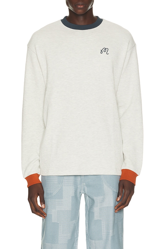 view 2 of 4 Gorse Heritage Tee in Heather Oatmeal