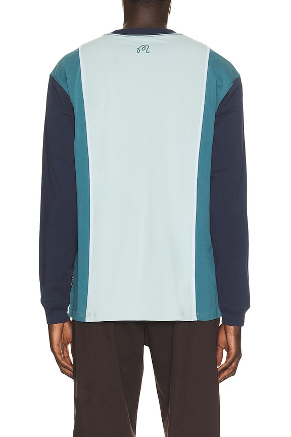 view 2 of 4 Gridline Tee in Light Blue