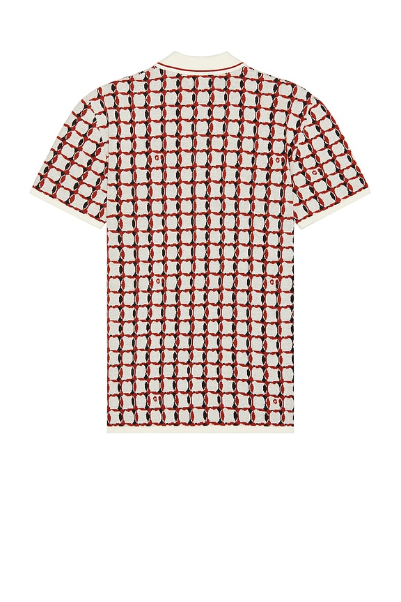 view 2 of 3 Buckets Weave Polo in Red