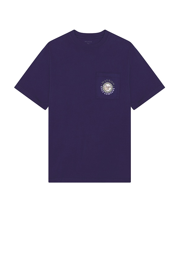 view 2 of 3 MOOSE ポケットTシャツ in Navy