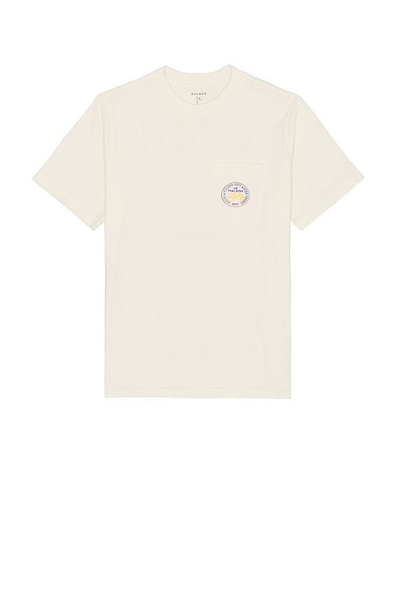 view 2 of 3 Citron Pocket T-Shirt in Ivory
