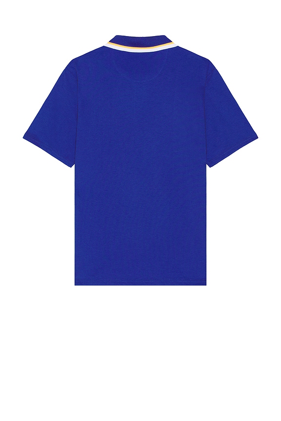 view 2 of 4 Grasse Pique Polo in in Blue
