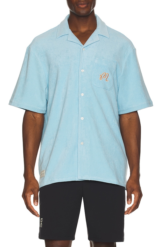 view 4 of 5 Bosco Button Up Shirt in Light Blue