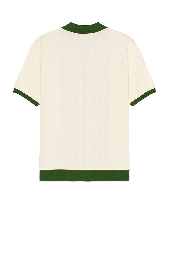 view 2 of 5 Gabbiano Knit Button Up Shirt in Ivory